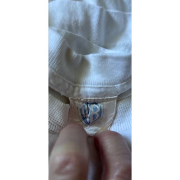 Vintage 1991 Sylvester Looney Tunes T-Shirt White Classic Cartoon Graphic XL - Picture 5 of 9